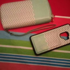 Wallet with 2 phone Cases